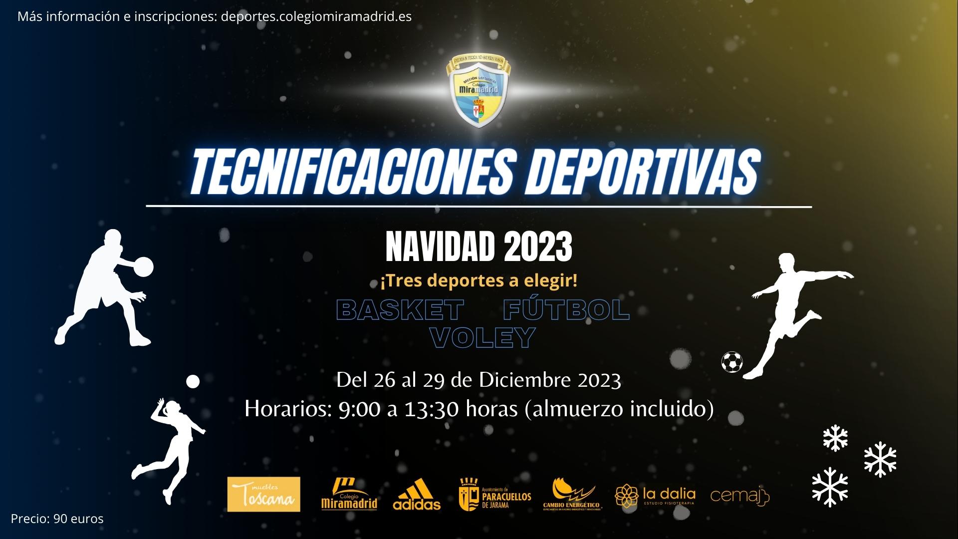 Tecnificaciones Navidad 2023